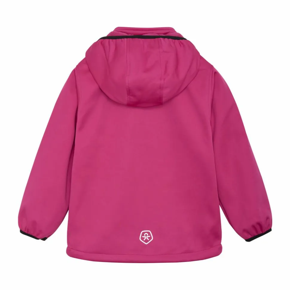 Color Kids Pige Softshell - Festival Fuchsia