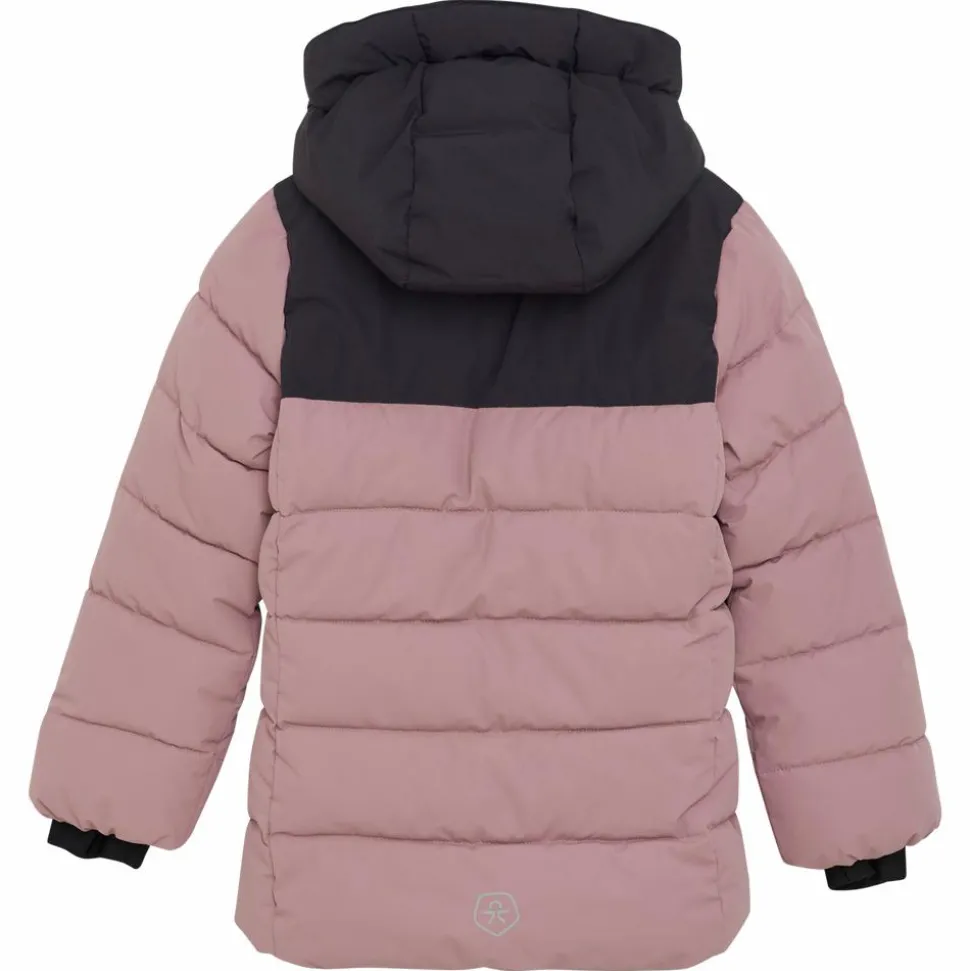 Color Kids Pige Vinterjakke - Woodrose