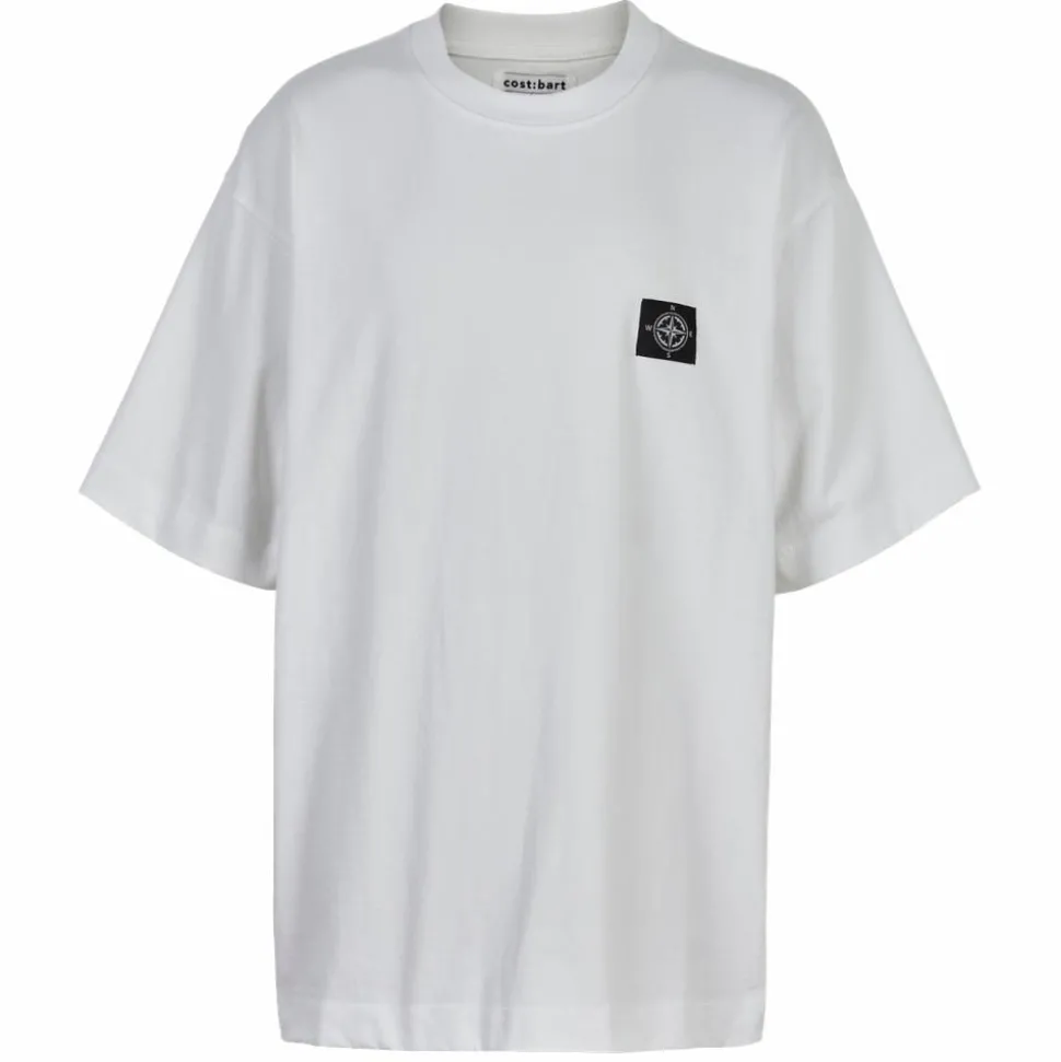Cost:bart Drenge T-shirt i økologisk bomuld - Bright White