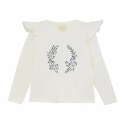 Creamie Pige Bluse - Cloud
