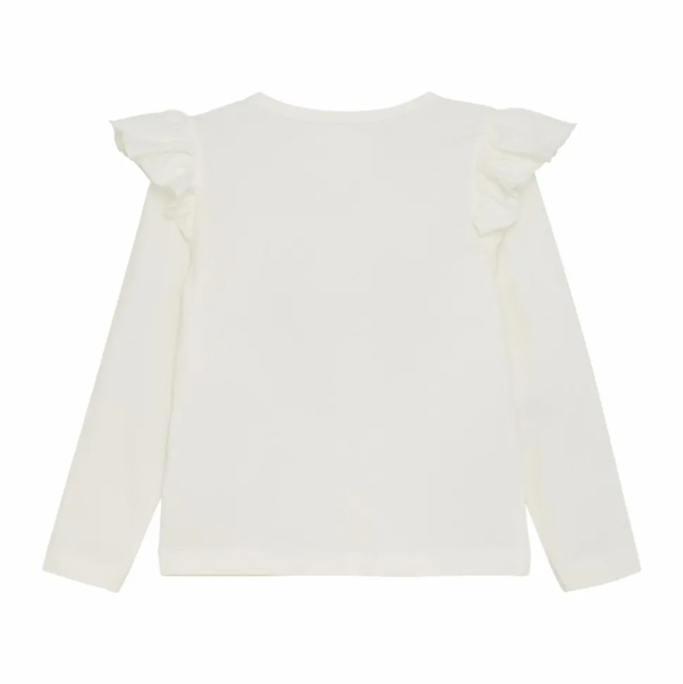 Creamie Pige Bluse - Cloud