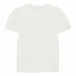 Creamie Pige T-shirt i økologisk bomuld - Rose Smoke