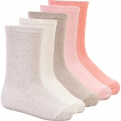 Crossbow Børne Strømper - Rosa/Beige/Hvid
