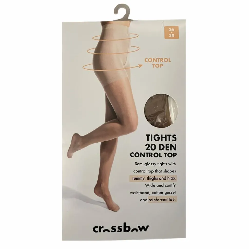 Crossbow Dame Strømpebukser - Sand