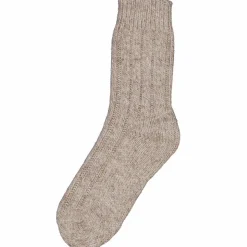 Crossbow Dame Strømper i uldmix - Lys Beige
