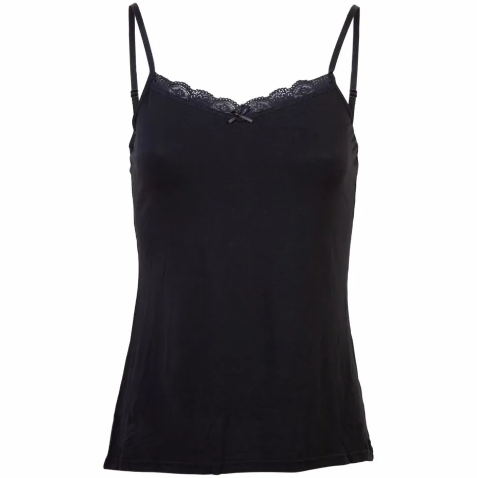 Crossbow Dame Top - Sort