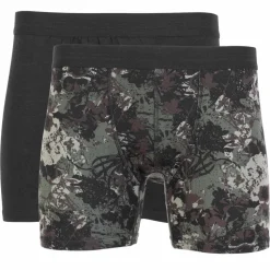 Crossbow Herre Tights i bambus - Army/Sort