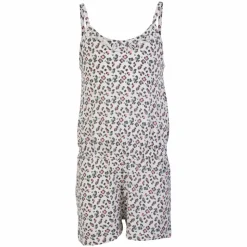 Crossbow Pige Jumpsuit - Hvid m. Print