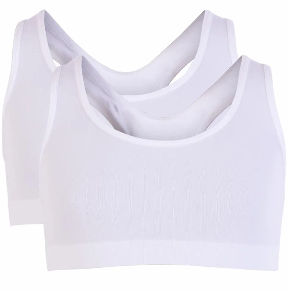 Crossbow Seamless Pige Top - Hvid