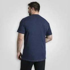 D555 Burnley Herre T-shirt - Blue Reno