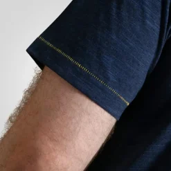 D555 Burnley Herre T-shirt - Blue Reno