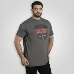 D555 Clydebank Herre T-shirt - Charcoal Marl