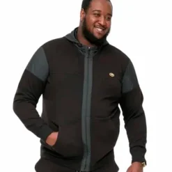 D555 Dean Herre Hættetrøje Plus Size - Black