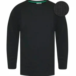 D555 Exeter Herre Skiundertrøje Plus Size - Black