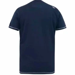 D555 Hardwick Herre T-shirt Plus Size - Navy