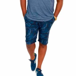 D555 Herre Shorts Plus Size - Navy