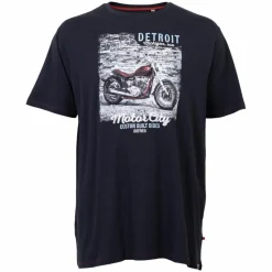 D555 Herre T-shirt - Navy