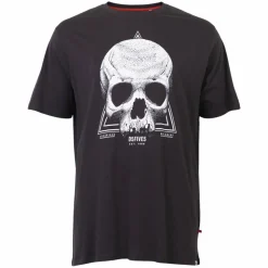 D555 Hucknall Herre T-shirt - Washed Black