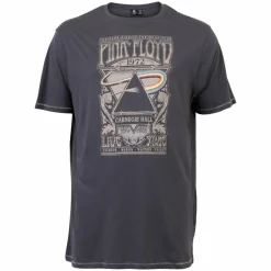 D555 Pink Floyd Herre T-shirt - Dark Grey