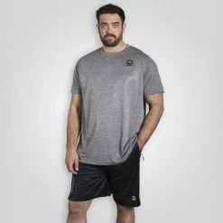 D555 Retford Herre Trænings t-shirt - Charcoal Marl