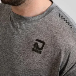 D555 Retford Herre Trænings t-shirt - Charcoal Marl
