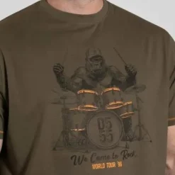 D555 Stockton Herre T-shirt - Khaki