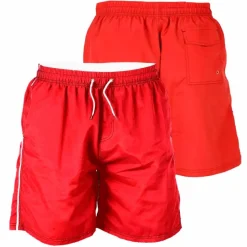 D555 Yarrow Herre Badeshorts Plus Size - Red