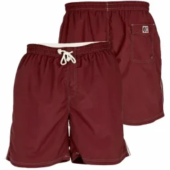 D555 Yarrow Herre Badeshorts Plus Size - Burgundy