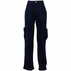 Dame Cargobukser - Denim
