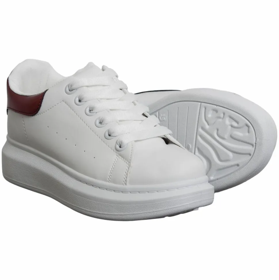 Dame Sneakers - Bordeaux