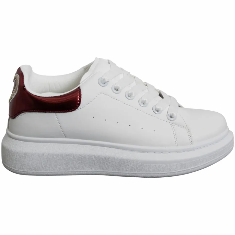 Dame Sneakers - Bordeaux