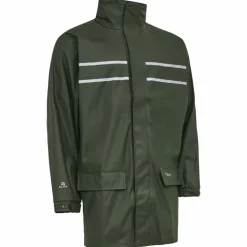 Elka Dry Zone Unisex Regnjakke - Oliven