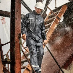 Elka Dry Zone Unisex Regnjakke - Oliven