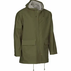 Elka Elements Unisex Regnjakke - Oliven