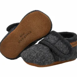 En Fant Børne Futter i uld - Dark Grey Melange