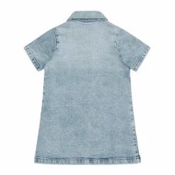 En Fant Pige Kjole - Light Blue Denim