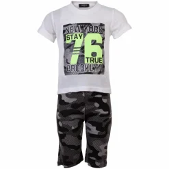 Fashion Drenge Sæt - Hvid