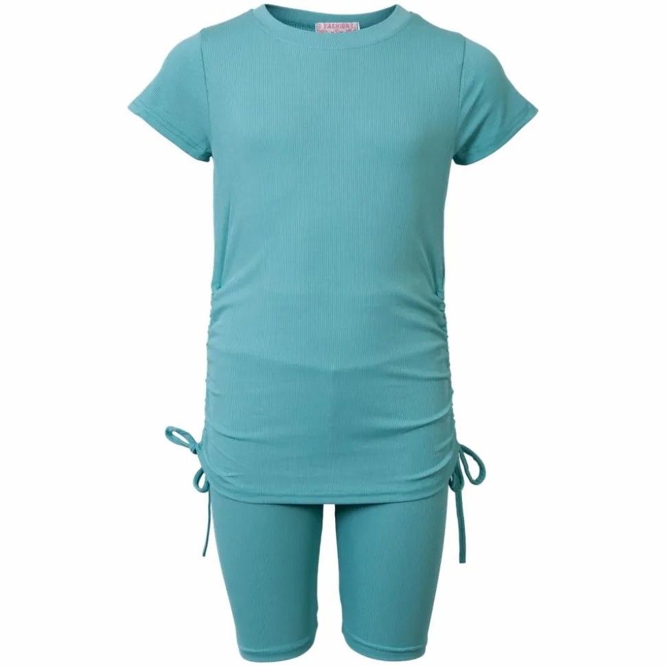Fashion Pige Shortssæt - Mint