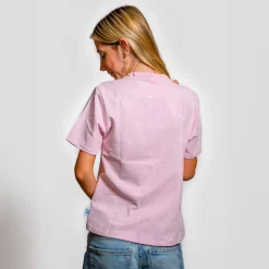 FirstGrade Naja Münster - Stop Hate Pige T-shirt - Lyserød