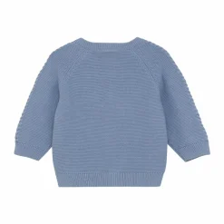 Fixoni Baby Cardigan i økologisk bomuld - Rain Washed