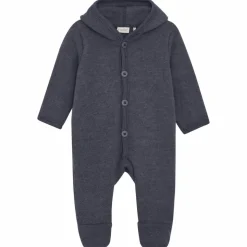 Fixoni Baby Heldragt i merinould - Odyssey Gray Melange