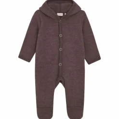 Fixoni Baby Heldragt i merinould - Huckleberry Melange