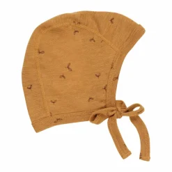 Fixoni Baby Hjelm i uldmix - Brown Sugar