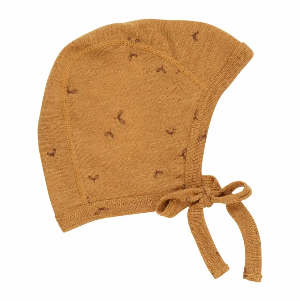 Fixoni Baby Hjelm i uldmix - Brown Sugar