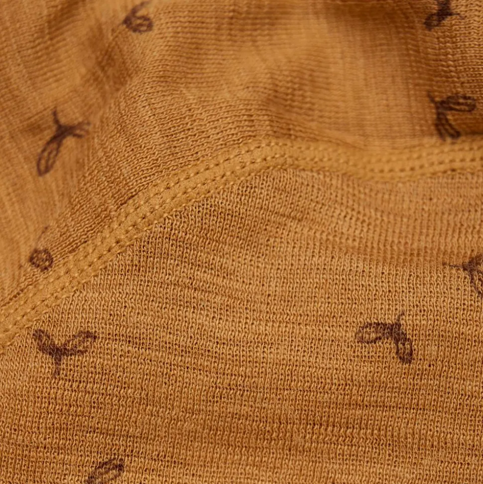 Fixoni Baby Hjelm i uldmix - Brown Sugar