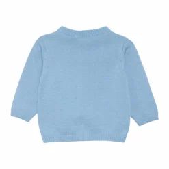 Fixoni Børne Cardigan i økologisk bomuld - Ashley Blue