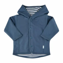 Fixoni Børne Cardigan i økologisk bomuld - China Blue