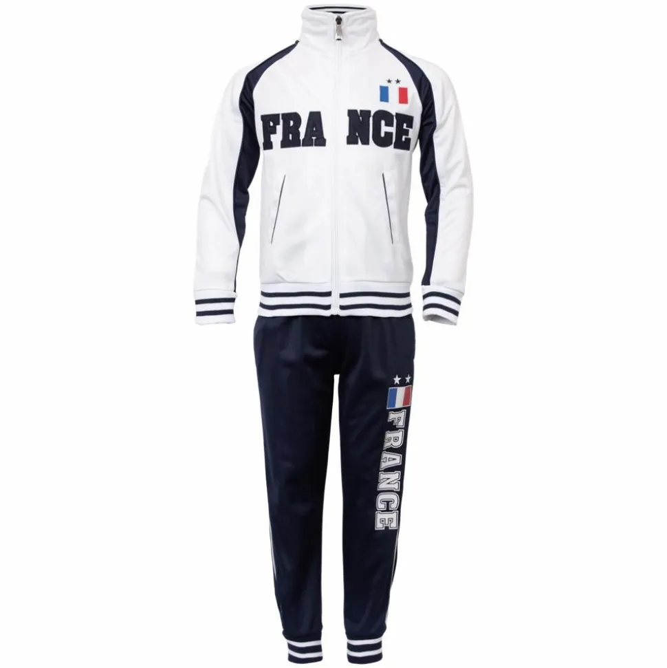 France Børne Joggingsæt - Hvid