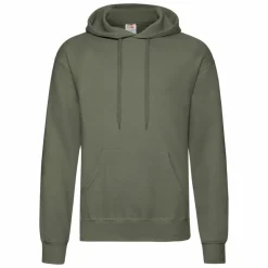 Fruit of the Loom Unisex Hættetrøje - Classic Olive