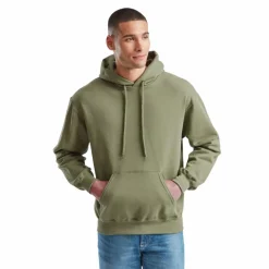 Fruit of the Loom Unisex Hættetrøje - Classic Olive